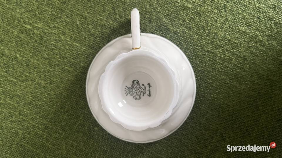 Filiżanka TRIO ILMENAU Graf von Henneberg 1936r Nowy Sącz