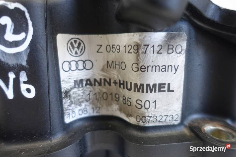 KOLEKTOR SSĄCY Audi A4 B7 30 TDI V6 059129721BQ lubelskie Chełm