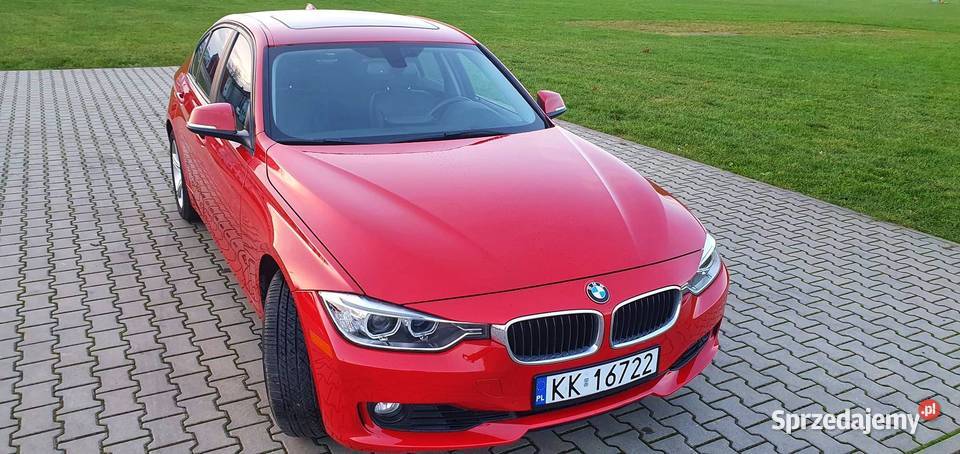 BMW seria 3 328i kolor czerwony A75 automat,przebieg 108tys