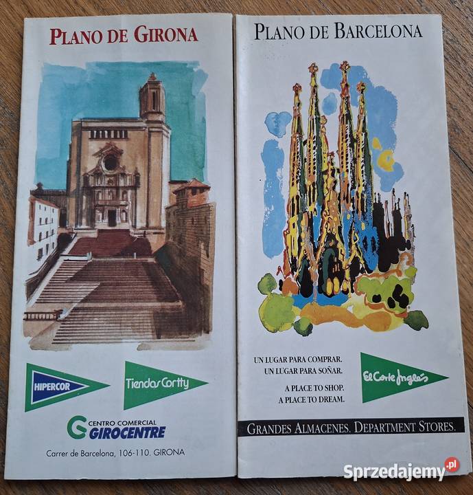 Plano de Barcelona Plan miasta Kraków