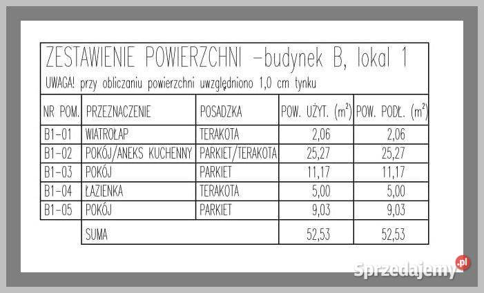 Mieszkanie 5253m2 3pokojowe Marki Agrarna 52.53m2