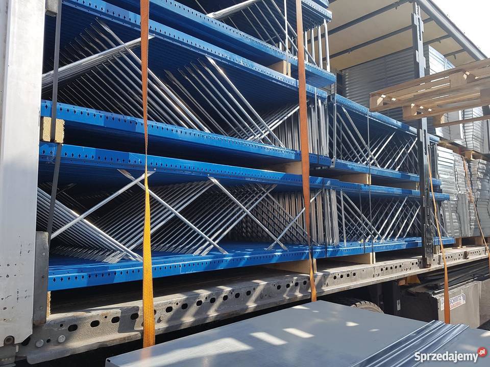 REGAŁ warsztatowy magazynowy metalowy 210x463x53 Dzierżoniów