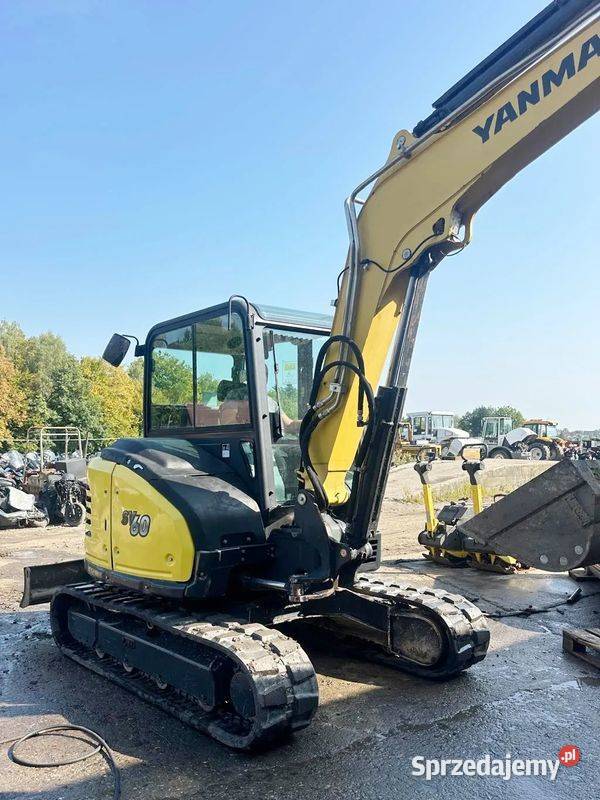 Minikoparka Gąsienicowa YANMAR SV60A SV 60 Waga Tymowa