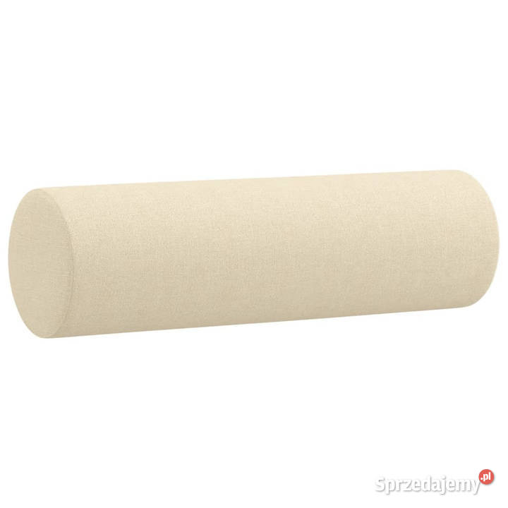 3osobowa sofa z poduszkami kremowa 180 tkanina Warszawa