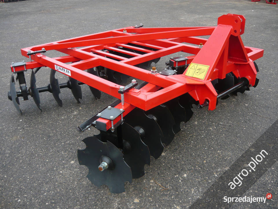 Nowa BRONA TALERZOWA Strumyk Alfa V2X4 Transport Kluczbork sprzedam