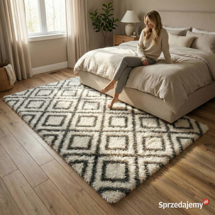 Dywan do salonu shaggy DECOR antypoślizgowy opolskie sprzedam