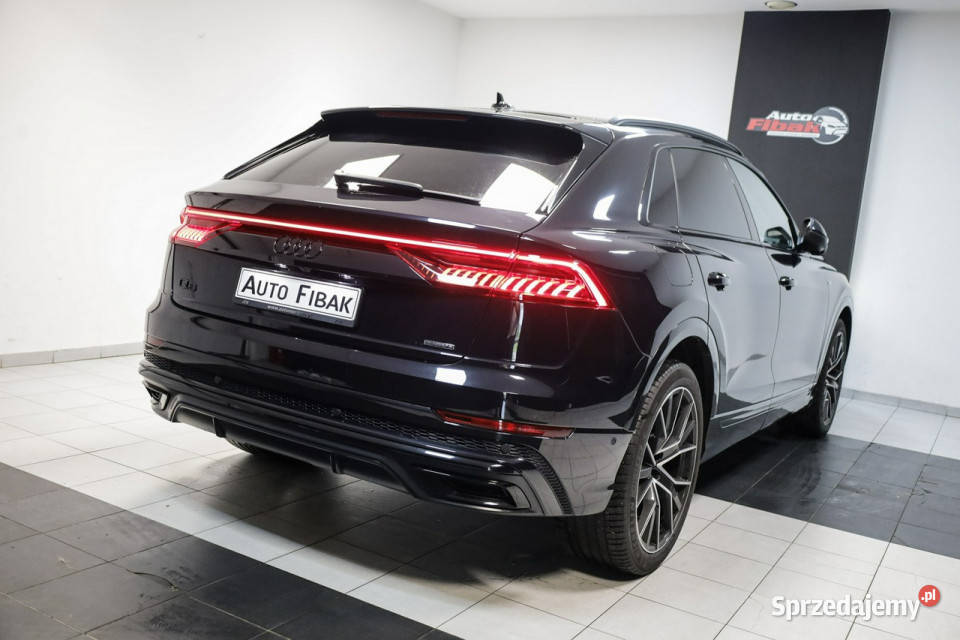 Audi Q8 50TDIQuattroSLineSalon nieuszkodzony Konstantynów Łódzki sprzedam