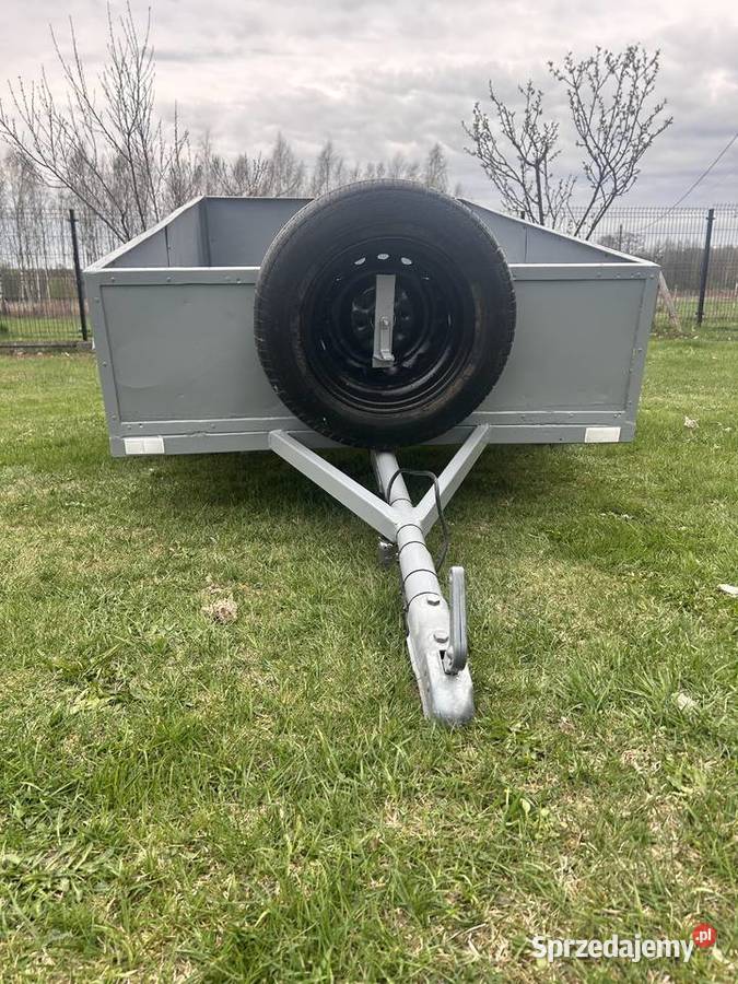 Przyczepka samochodowa sam bez prawa do tej towarowe Do samochodów osobowych Pogórska Wola sprzedam