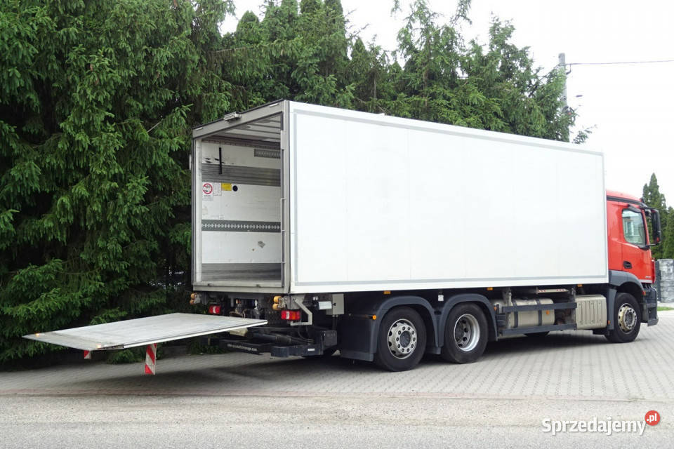 Mercedes Antos 2840 Syp euro 6 chłodni 3 osie blokada mostu Samochody ciężarowe Góra Kalwaria