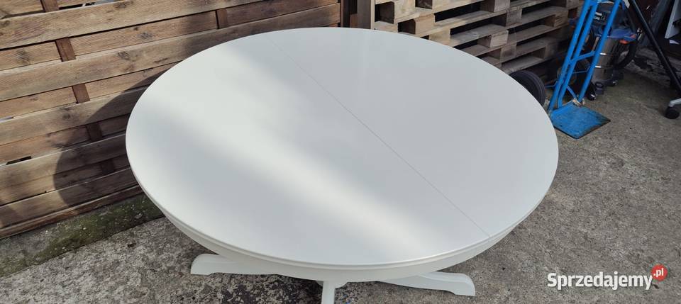 Stół IKEA Ingatorp rozkładany biały Warszawa