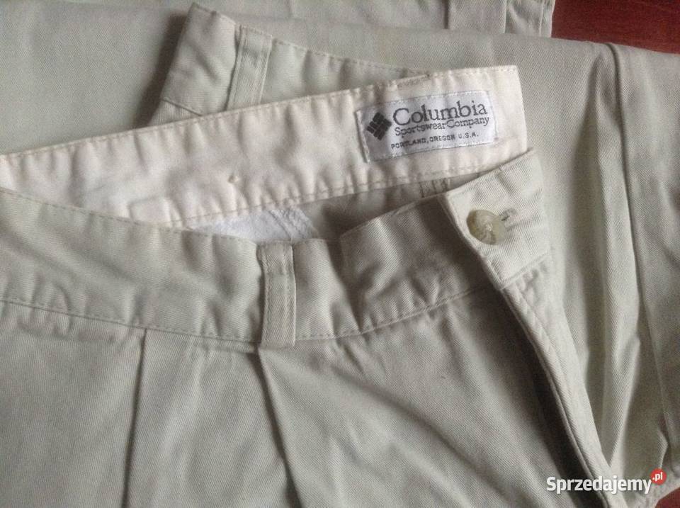 Spodnie męskie 100 baw W32L30 COLUMBIA Opole sprzedam