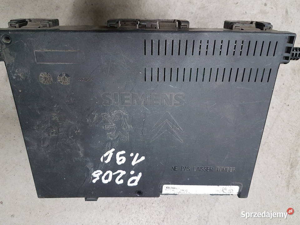 PEUGEOT 206 19 DIESEL MODUL BSI T1 B2 STEROWNIK osobowe Turek