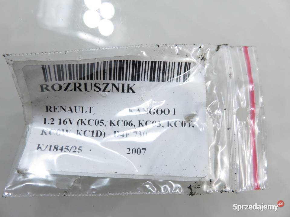 ROZRUSZNIK RENAULT KANGOO I 12 16V 8200369521 sprzedam