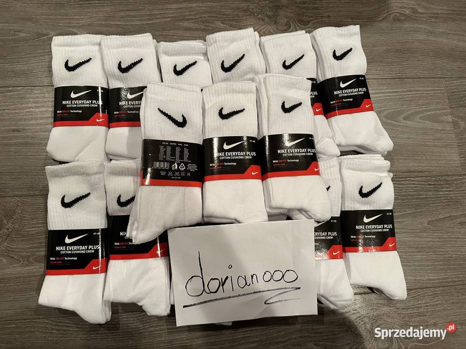 Skarpetki Nike 9pak Warszawa sprzedam