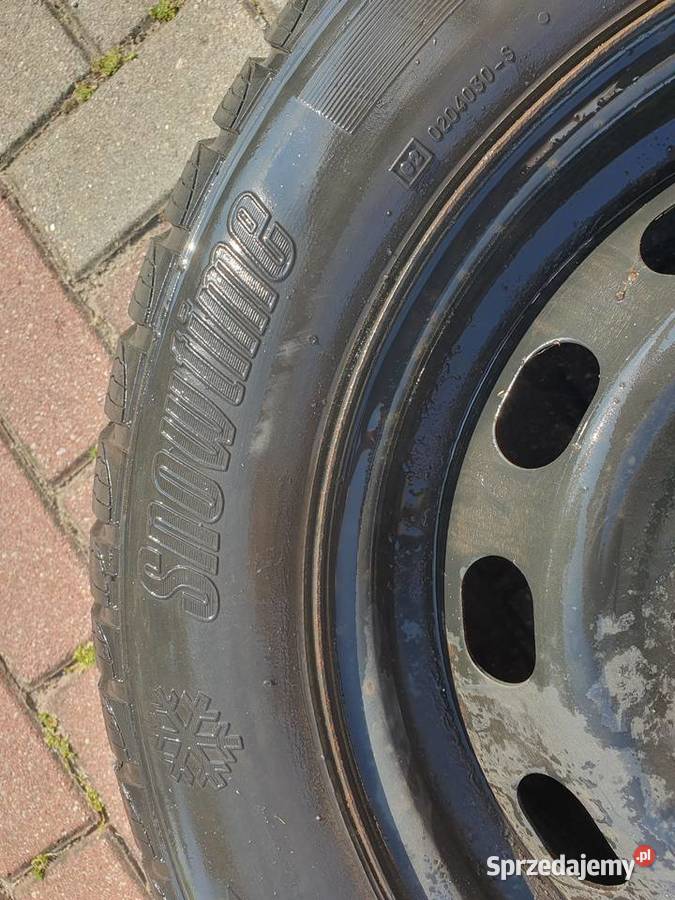 Koła stalowe z oponami zimowymi rikken 15 4x108 Brodnica