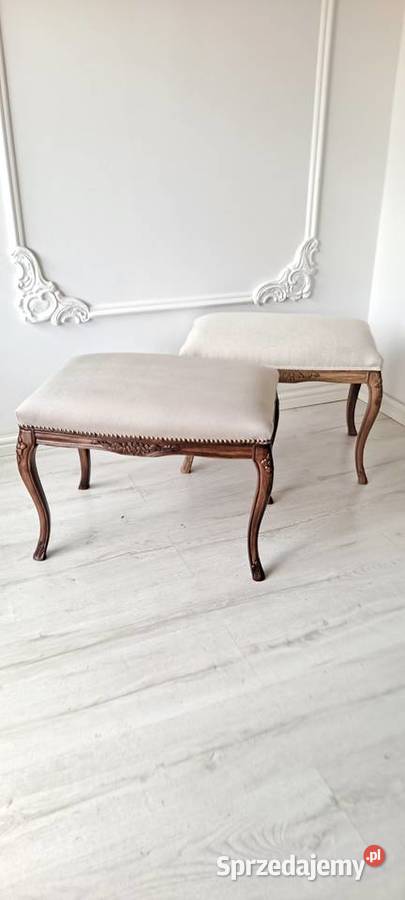 Stylowa pufa podnóżek stołek siedzisko taboret 45cm Szczecin