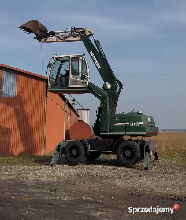 Liebherr a316 litronic industrie podnoszona nieuszkodzony Pleszew sprzedam