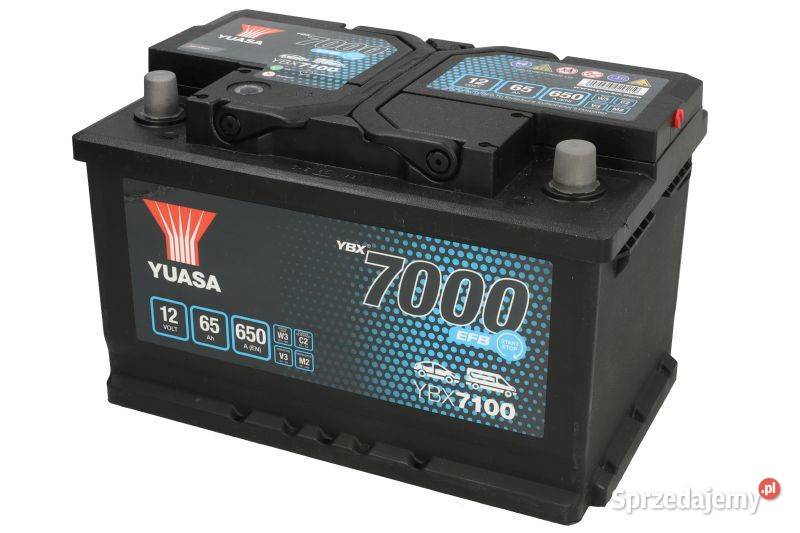 Akumulator YUASA 12V 65Ah650A STARTSTOP EFB Akumulatory Wrocław