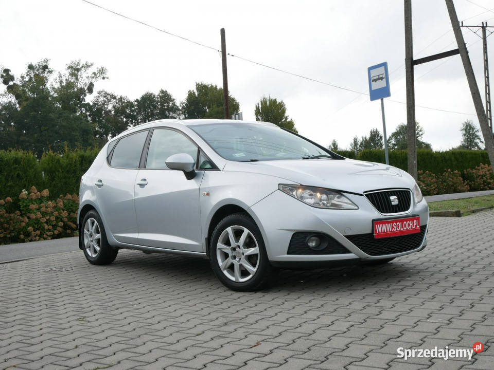 Seat Ibiza 16 TDI CR 90 Eu5 1 Wł 13 lat IV 2008 klimatyzacja śląskie Goczałkowice-Zdrój