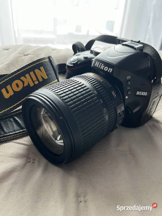 Nikon D5100 18105 VR caly zestaw Wrocław