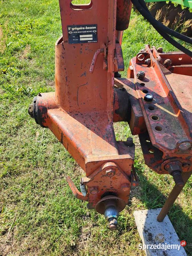 Pług gregoire besson 3 1 Brzegi