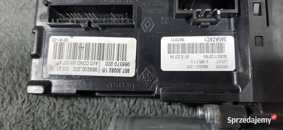 Silniczek elektryczny podnoszenia szyb podnośnik osobowe Włoszczowa sprzedam