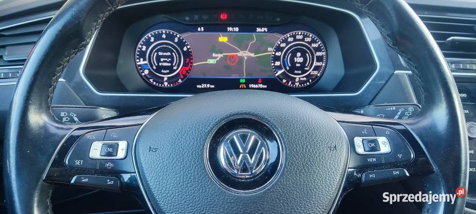 Volkswagen Tiguan Allspace 20TSI DSG Virtual komputer pokładowy Bełchatów