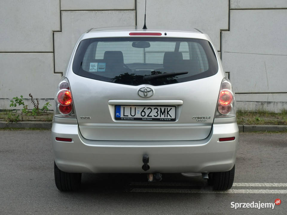 Toyota Corolla Verso 18 Ben130 I Włw garażowany
