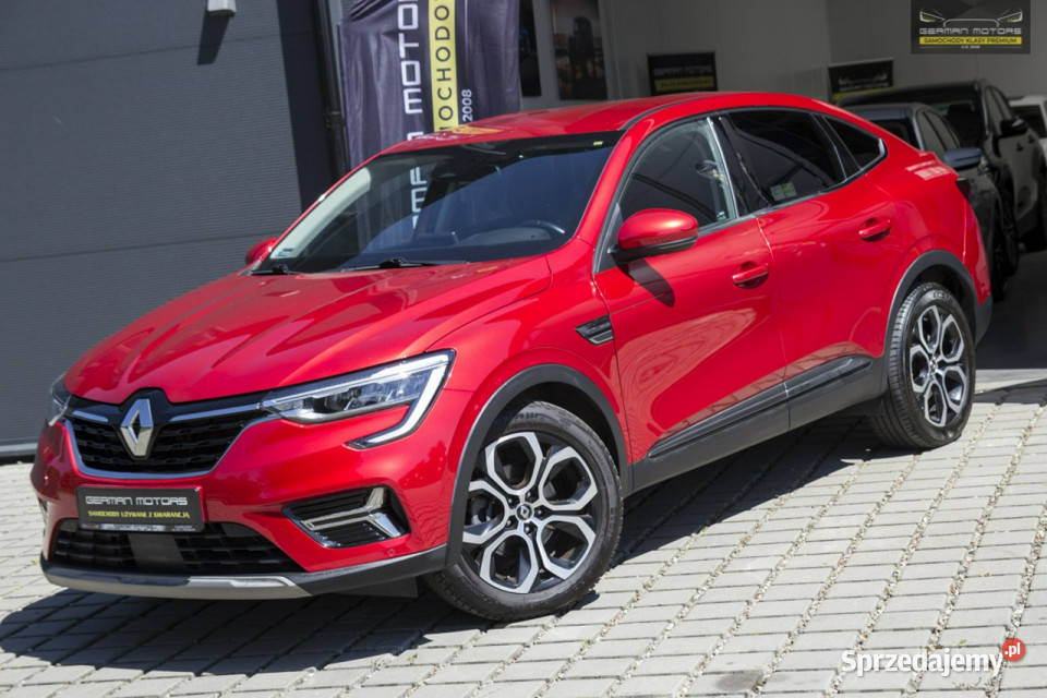 Renault Arkana Ledy Virtulal Kamera Skóry ASO elektrycznie ustawiane fotele pomorskie