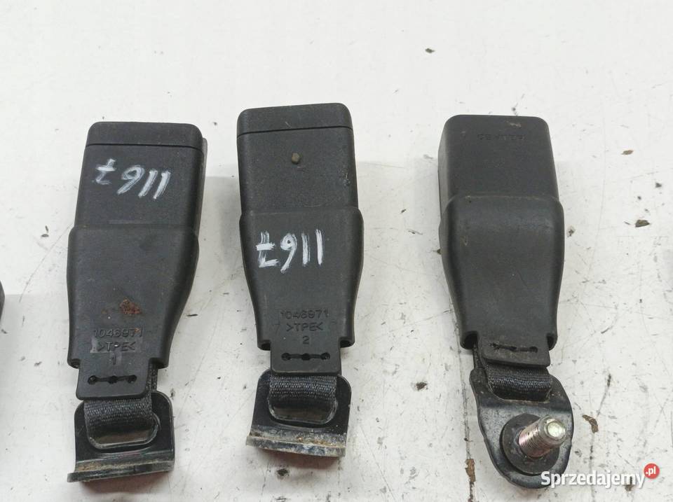 ZAPINKA PASA BEZPIECZEŃSTWA PRZÓ TYŁ KOMPLET MK7 osobowe