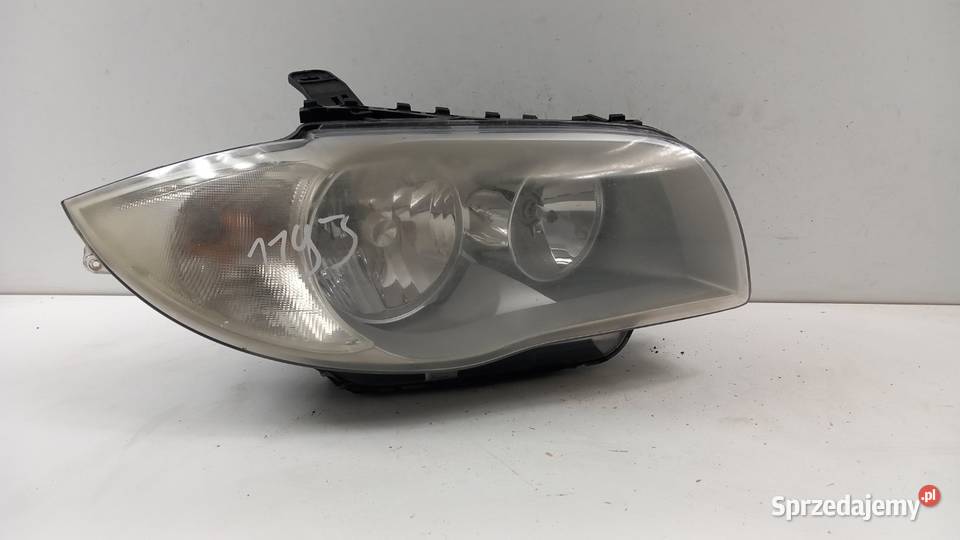 BMW 1 E87 LAMPA PRZÓD PRAWA osobowe wielkopolskie Zbierkowo sprzedam
