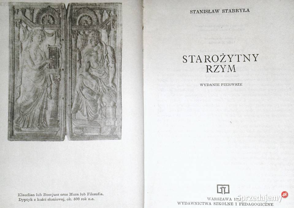 Starożytny Rzym Stanisław Stabryła Chełm