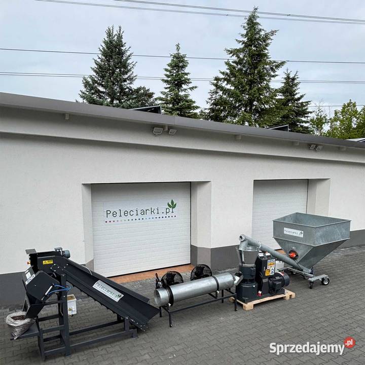 PRODUKCJA PELET BRYKIET GRANULAT 800h DREWNO sprzedam