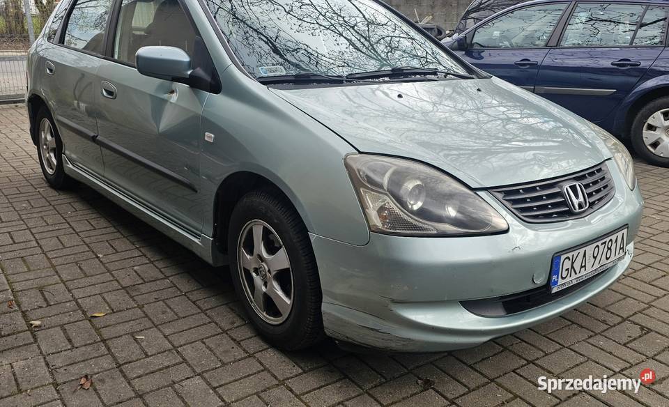 Honda civic 2004 14 Motoryzacja łódzkie Łódź sprzedam