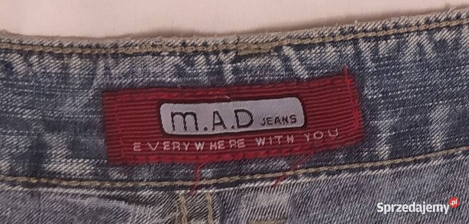 Spodnie męskie mAD JEANS Rozmiar uniwersalny Odzież i bielizna męska Hajnówka