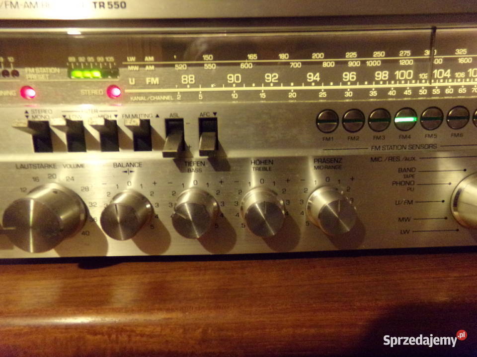Telefunken TR550 amplituner w stanie Walentynowo