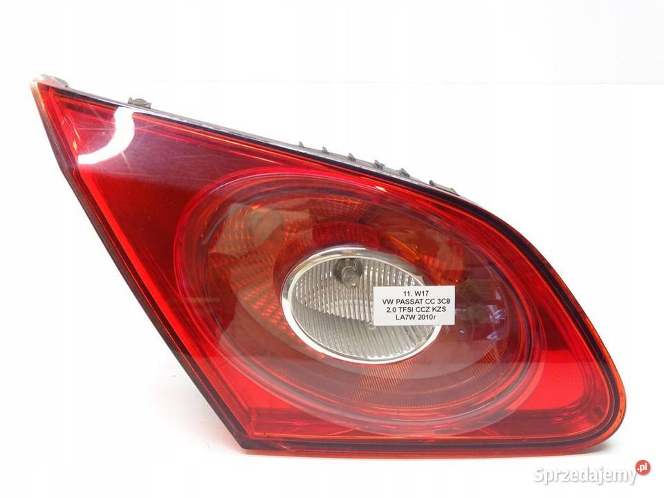 LAMPA LEWA LEWY TYŁ TYLNA W KLAPE VW PASSAT CC Lampy przednie