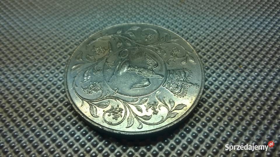 MONETA Wielka Brytania 25 pensów 1977 036 Numizmatyka Warszawa