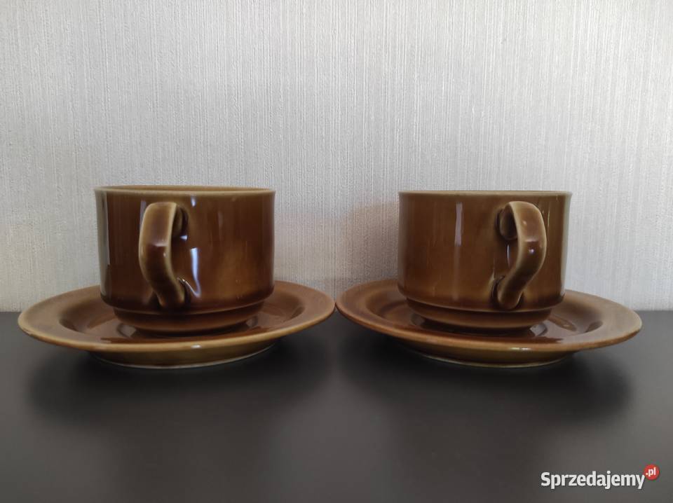 Filiżanki Topaz porcelit Mirostowice Dom i Ogród Warpechy Stare