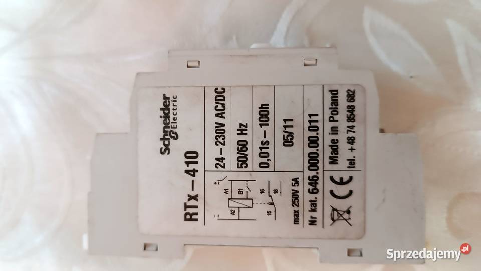 Przekaźnik czasowy RTx410 Wolica