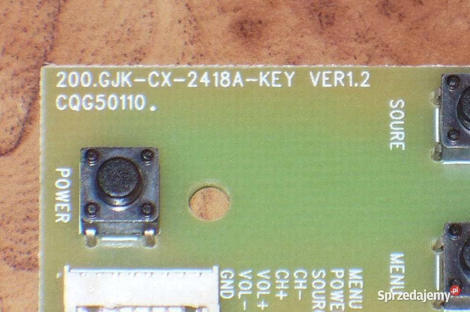 Klawiatura lokalna TV Manta LED2403