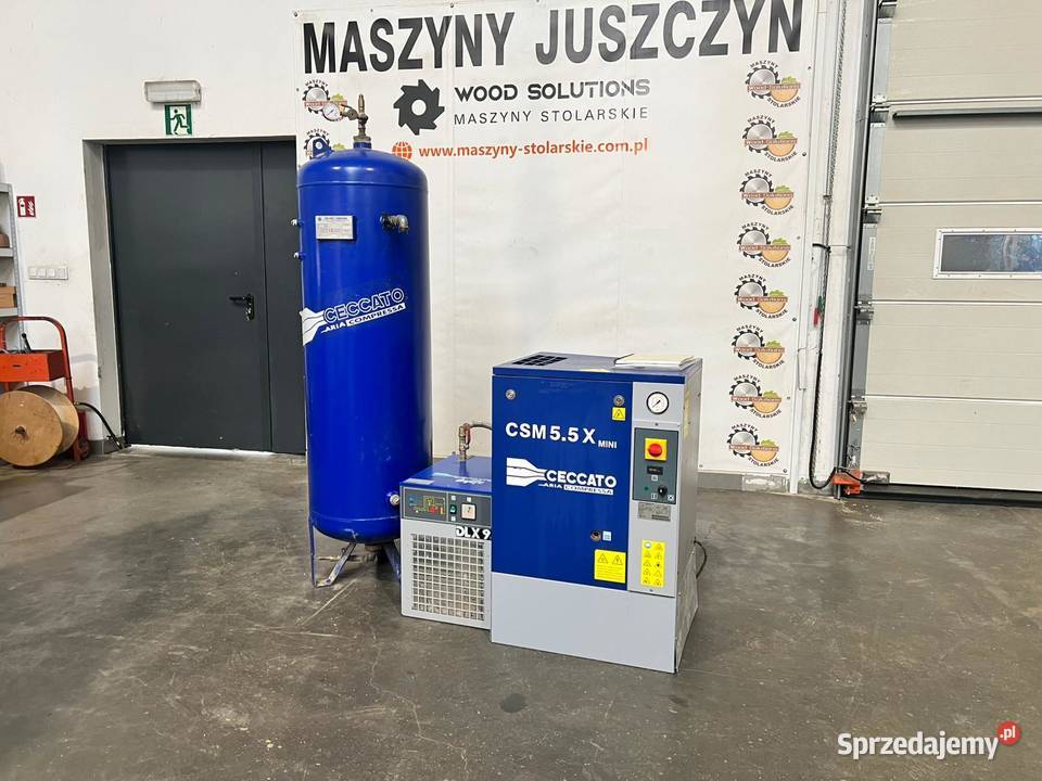Kompresor śrubowy CECCATO CSM 55 X mini Juszczyn sprzedam