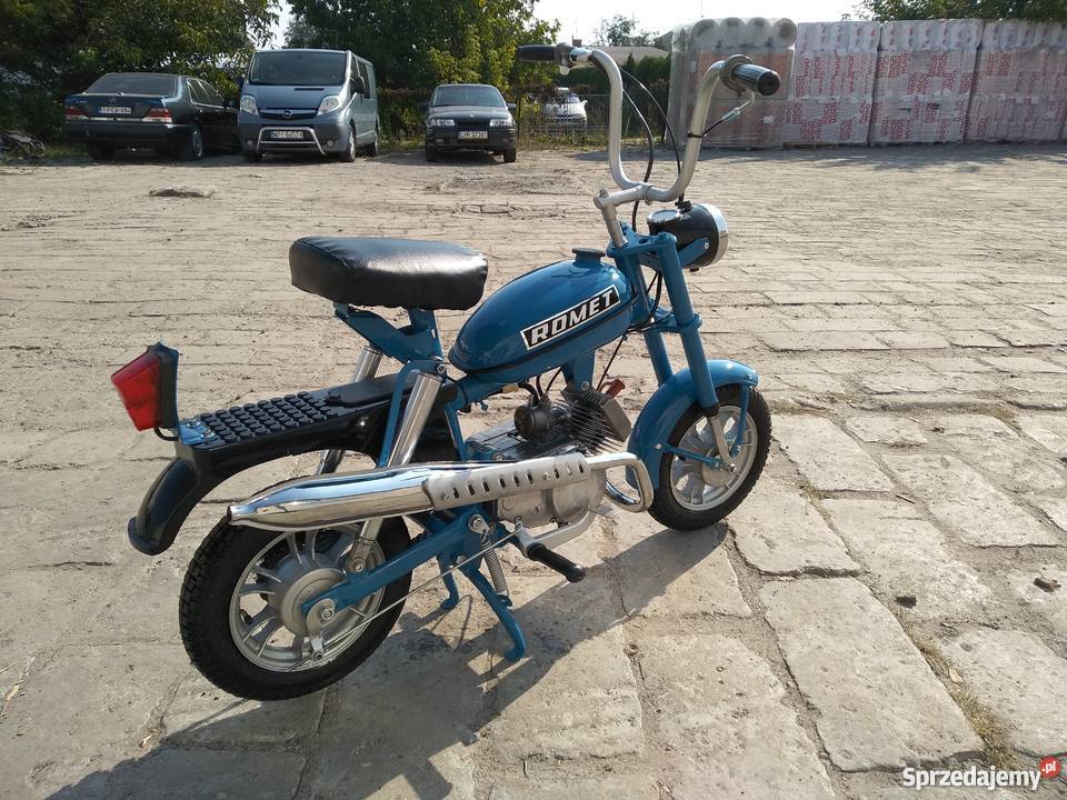 Romet Motorynka zarejestrowana akryl lubelskie Hrubieszów sprzedam