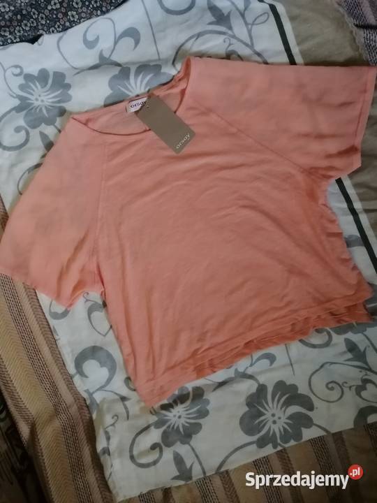 Bluzka bluzeczka ORSAY tiulowe rękawki XS S NOWA krótki Leszno