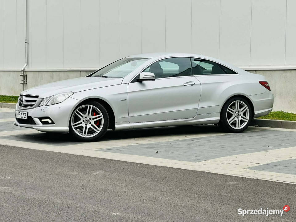 Mercedes E 250 E250 22 dci automat coupe W212 światła do jazdy dziennej Mikołów