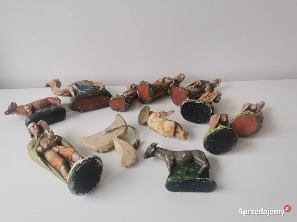 Stara przedwojenna Szopka Bożonarodzeniowa