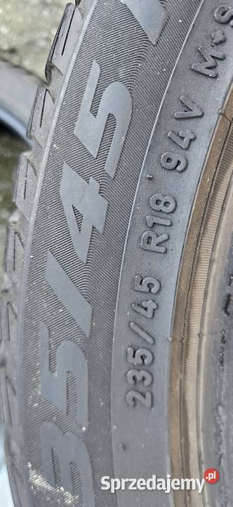 Opony zimowe 18 stki Pirelli Sottozero 23535 Elbląg