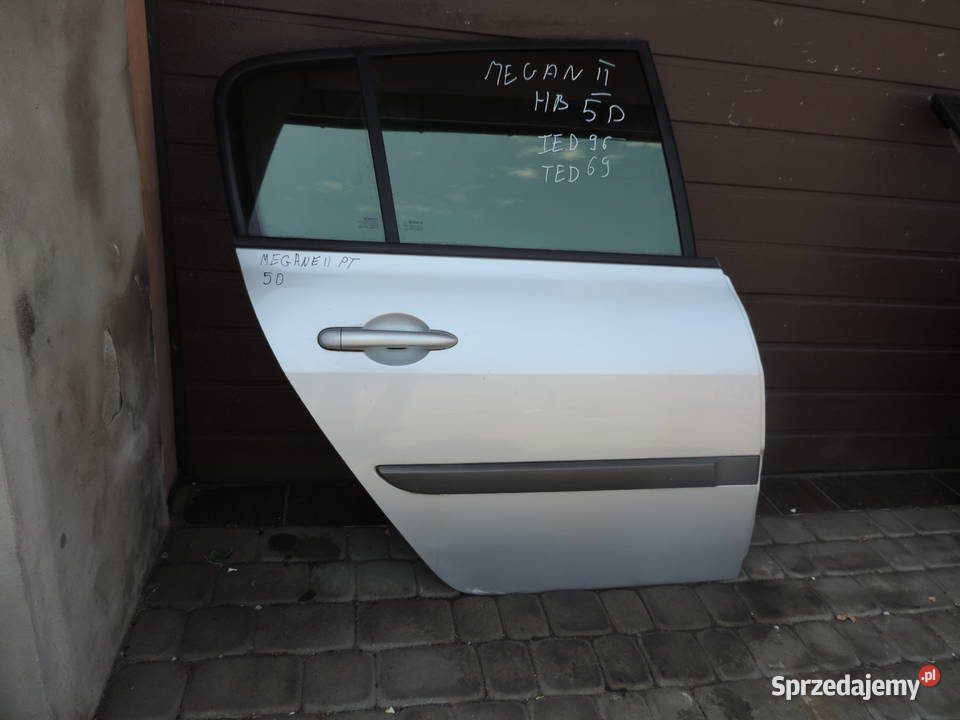 RENAULT MEGANE 2 HB DRZWI PRAWY TYŁ TEB69 małopolskie Nowy Sącz sprzedam