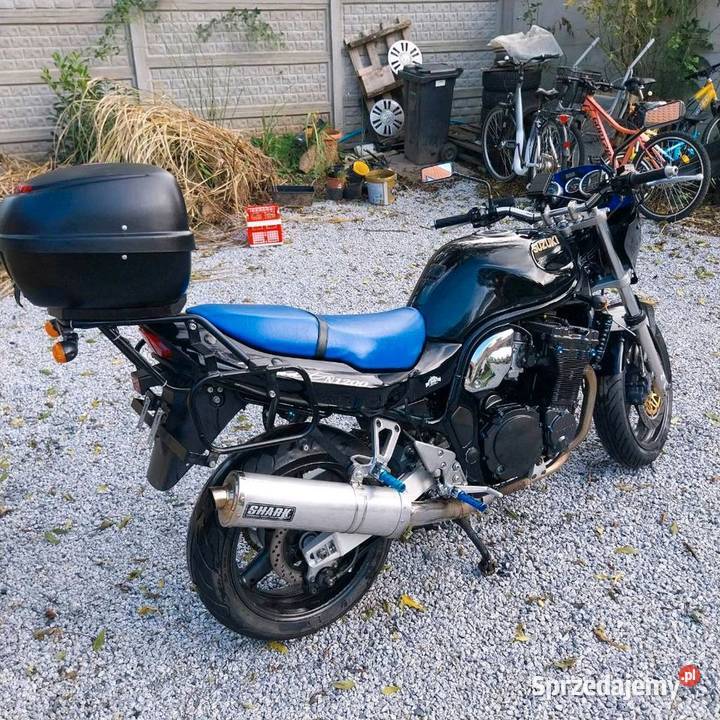 Suzuki Bandit N1200 Na Niemieckich szyldach Zgorzelec
