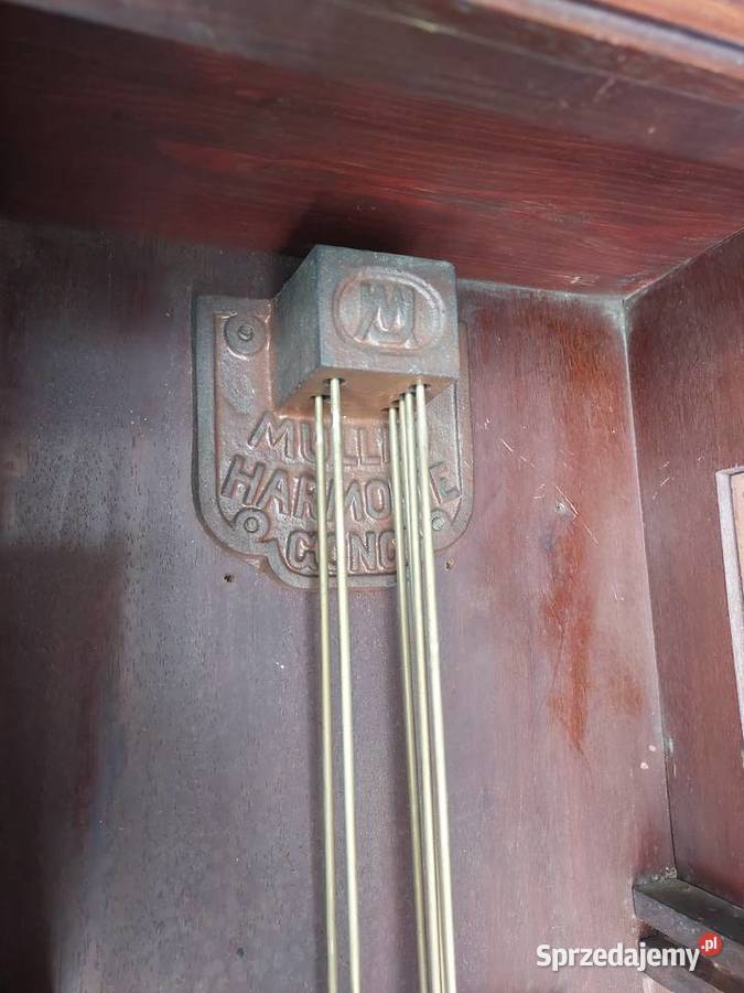 58 Stary zegar ścienny kwadransowy sprawny Tczew